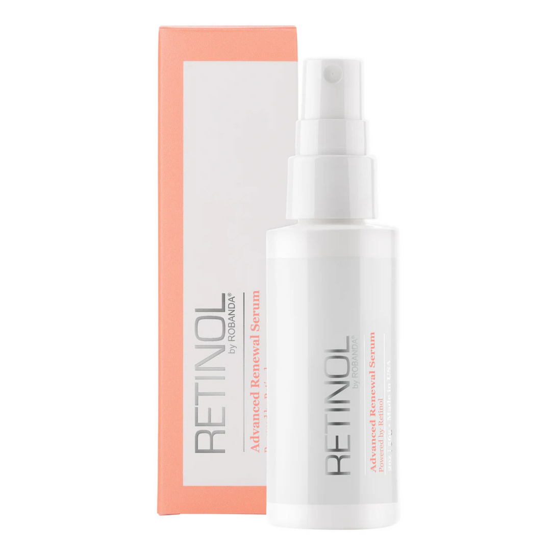 Bodyography SA Advanced Renewal Serum in a sleek glass bottle, designed for anti-aging and wrinkle treatment.