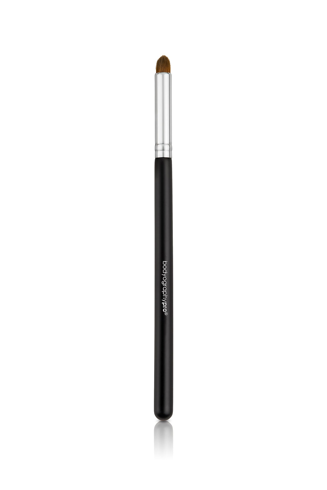 Professional dome smudge brush with soft bristles for precise eye makeup application by Bodyography SA