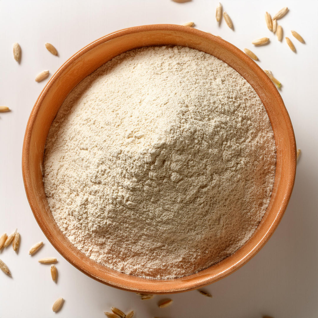 AGT rye flour in a 1kg kraft paper bag, ideal for artisan baking and European-style bread-making.