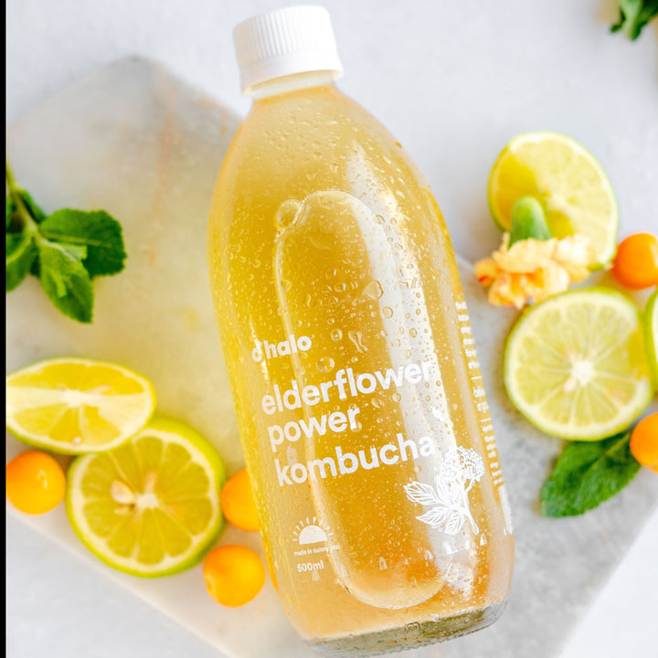 Elderflower Power Kombucha