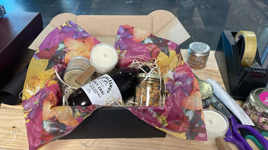 Spiced chai comfort gift box