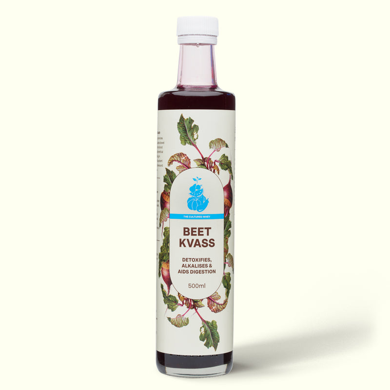Beet Kvass - Fermented Blood Tonic & Liver Cleanse Drink